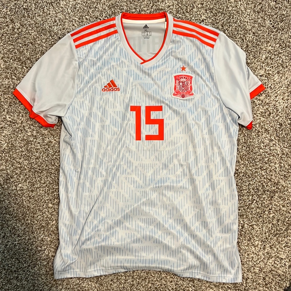2018 Spain Ramos Jersey